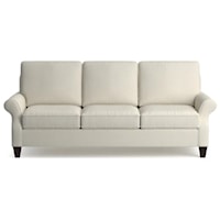 3 Seat Sofa with Sock Arms and Memory Foam Cushion Upgraded Seat Cushions