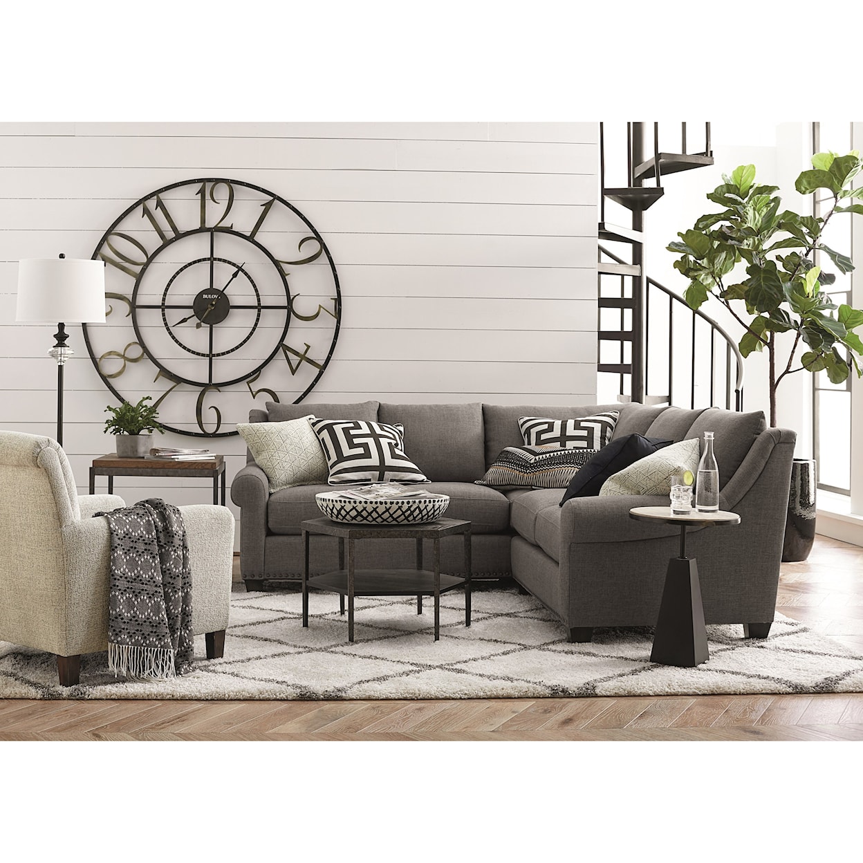 Bassett Ellery 4 Seat Sectional