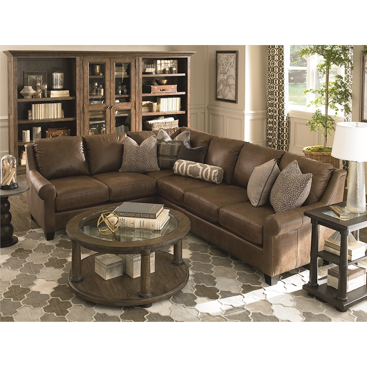 Bassett Ellery 5 Seat Sectional