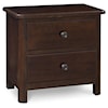 Bassett Heritage Heritage Maple 2 Drawer Nightstand