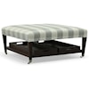 Bassett Kara 40 x 40 Ottoman with Tray