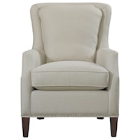 Transitional Den Room Accent Chair