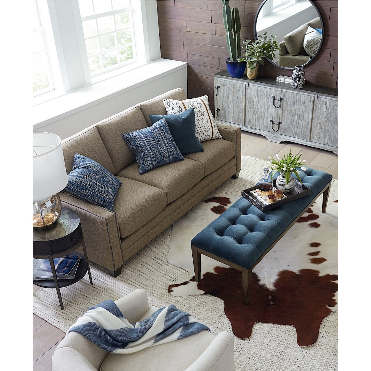 Bassett Ladson  80" Sofa