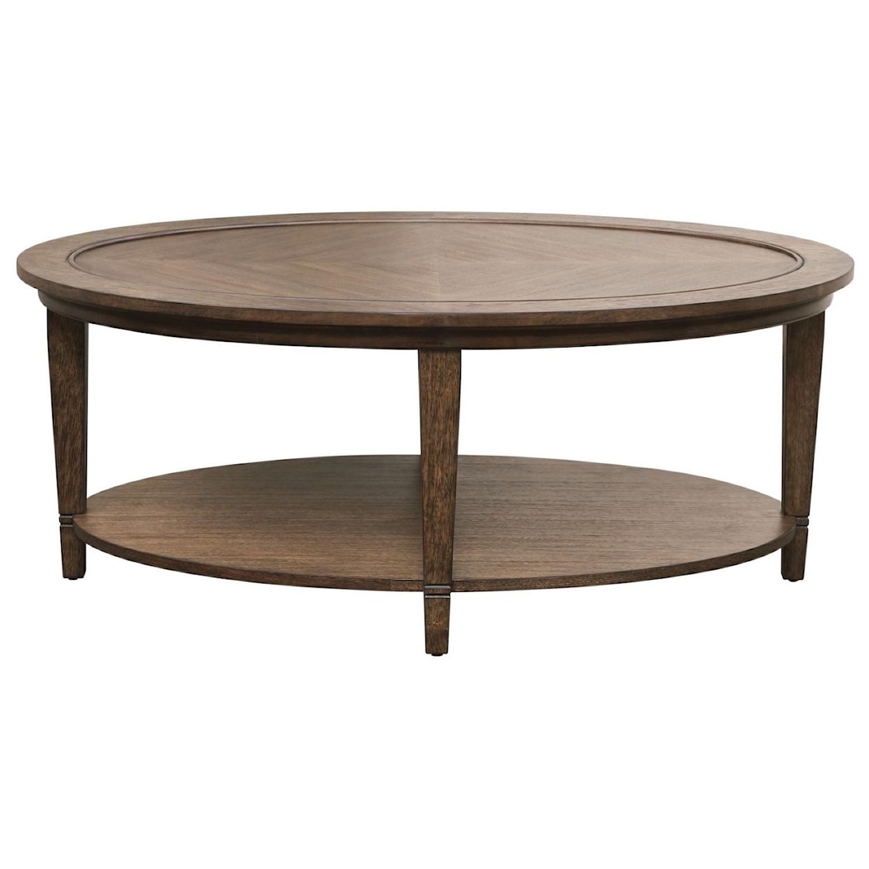 Bassett Lewiston Oval Cocktail Table