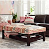 Bassett Lori Tray Cocktail Ottoman