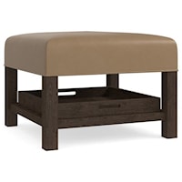 Lori Ottoman with Tray