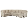 Bassett Magnificent Motion Customizable 4-Pc Power Reclining Sectional