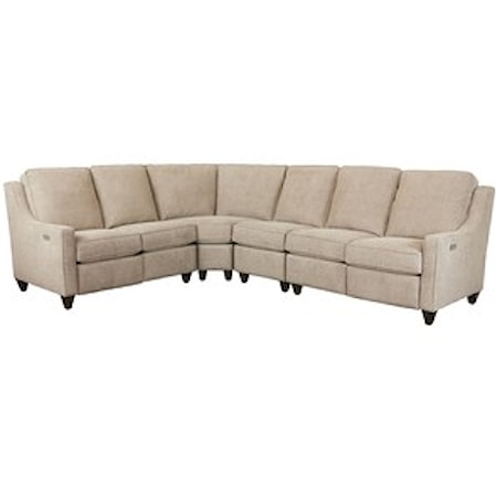 Customizable 4-Pc Power Reclining Sectional