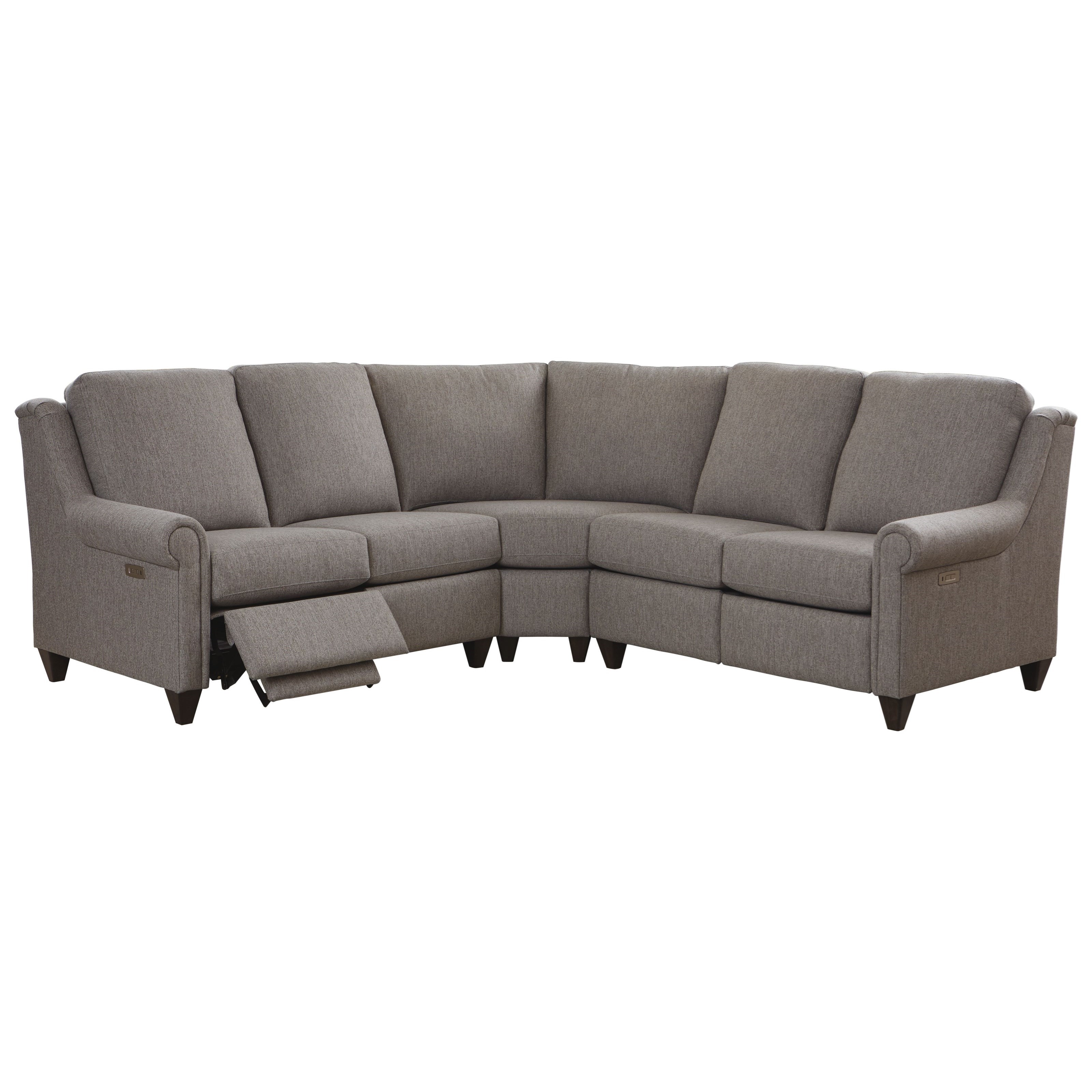 Customizable 3-Pc Power Reclining Sectional