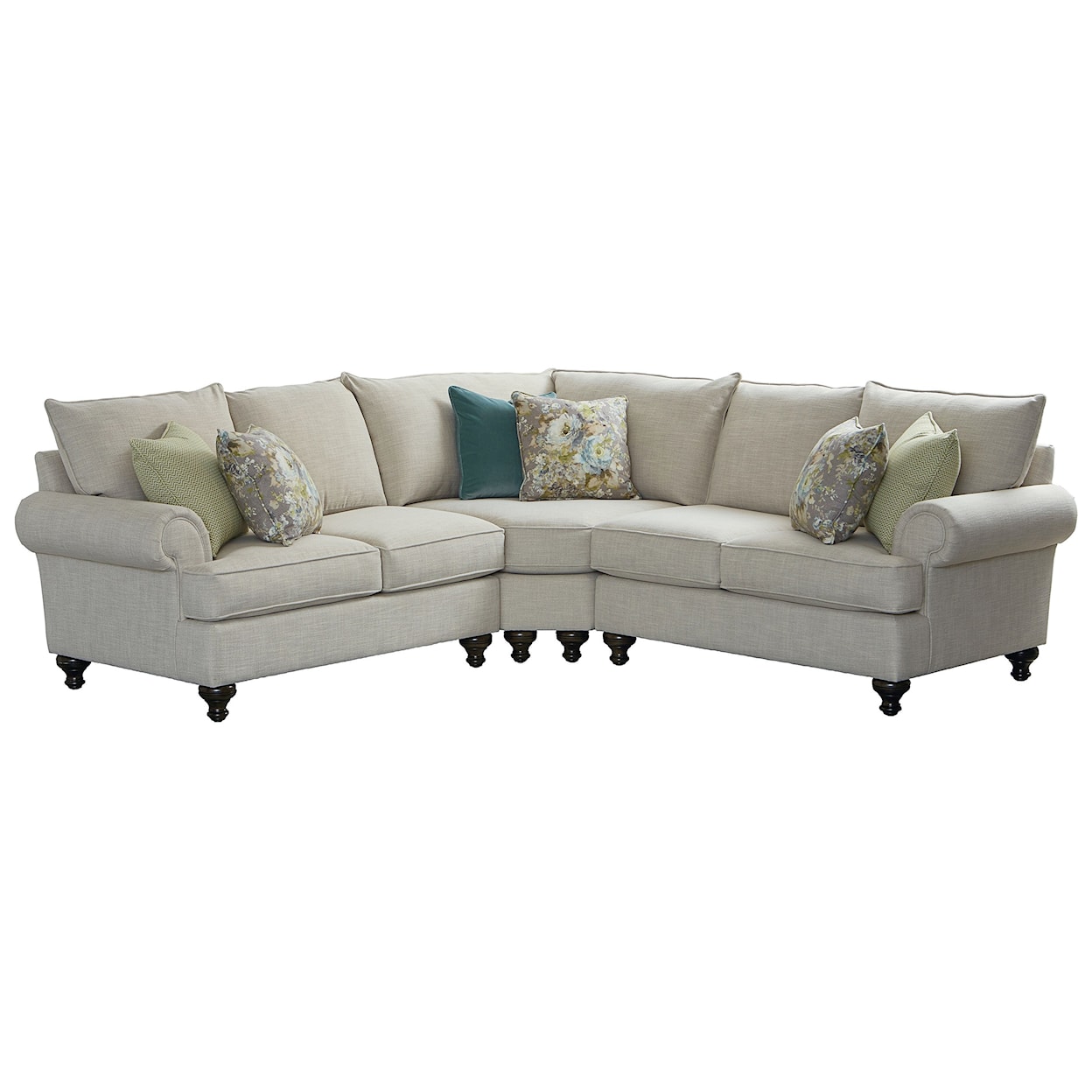 Bassett Marietta 3-Piece Sectional