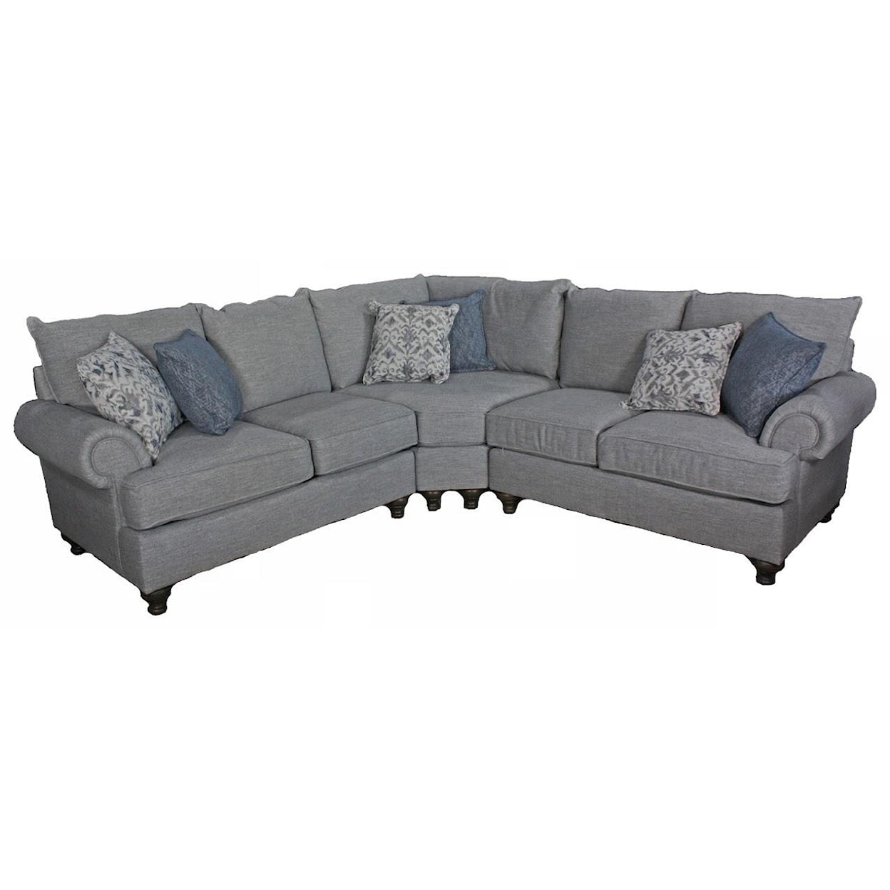 Bassett Marietta 3 PC Sectional