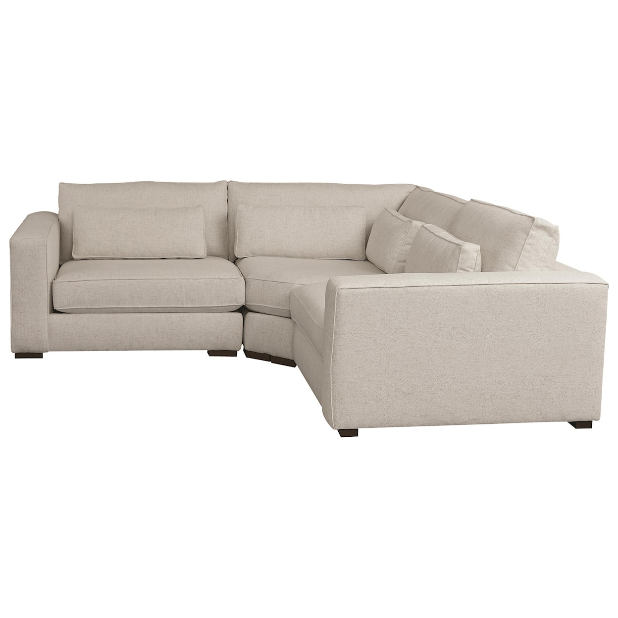 Bassett Moby 3pc Sectional