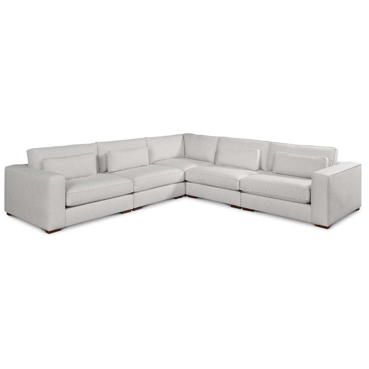 Bassett Moby 5pc Sectional