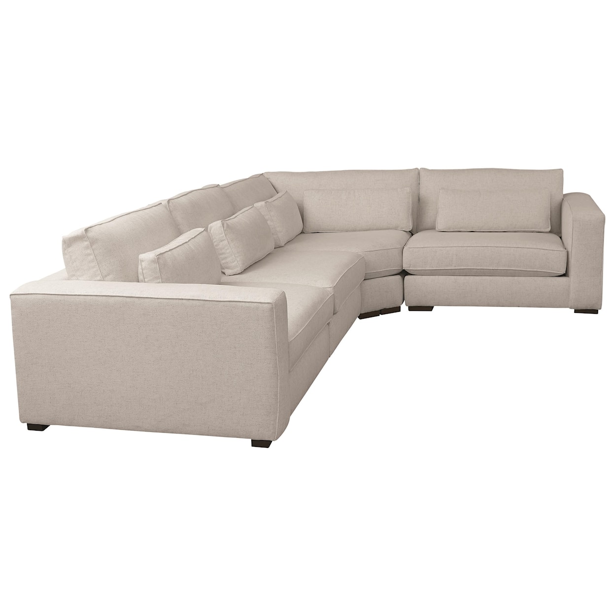 Bassett Moby 4pc Sectional