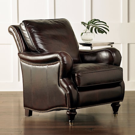 Traditional Accent Chair with Charles of London Arms