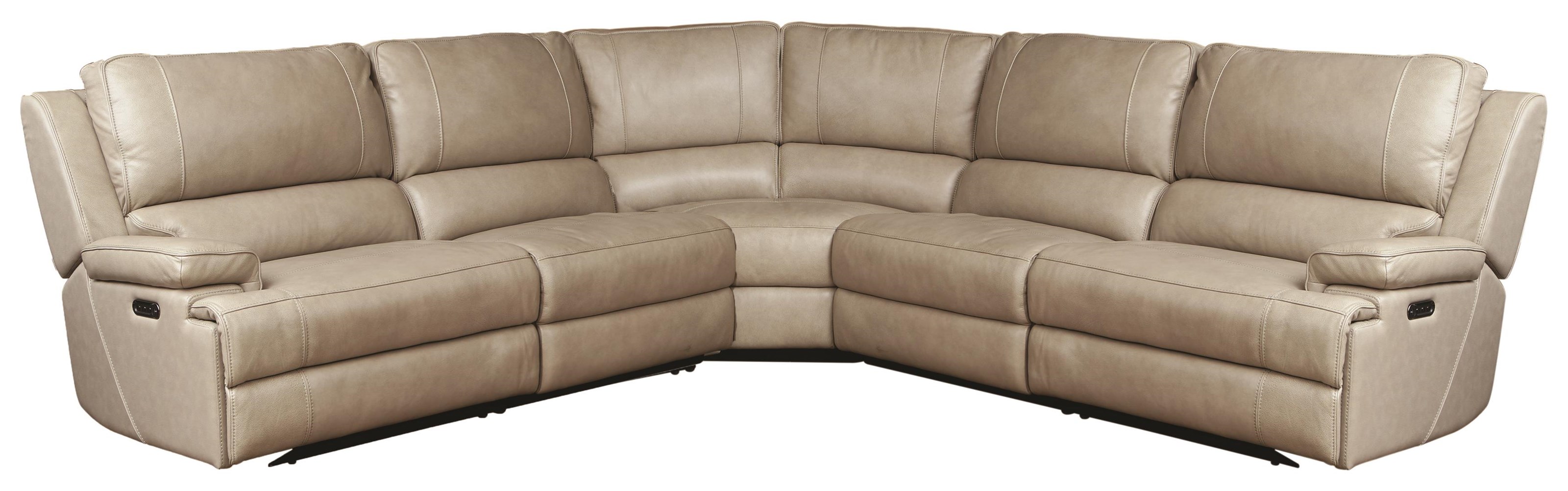 Bassett Club Level - Parsons Power Reclining Sectional