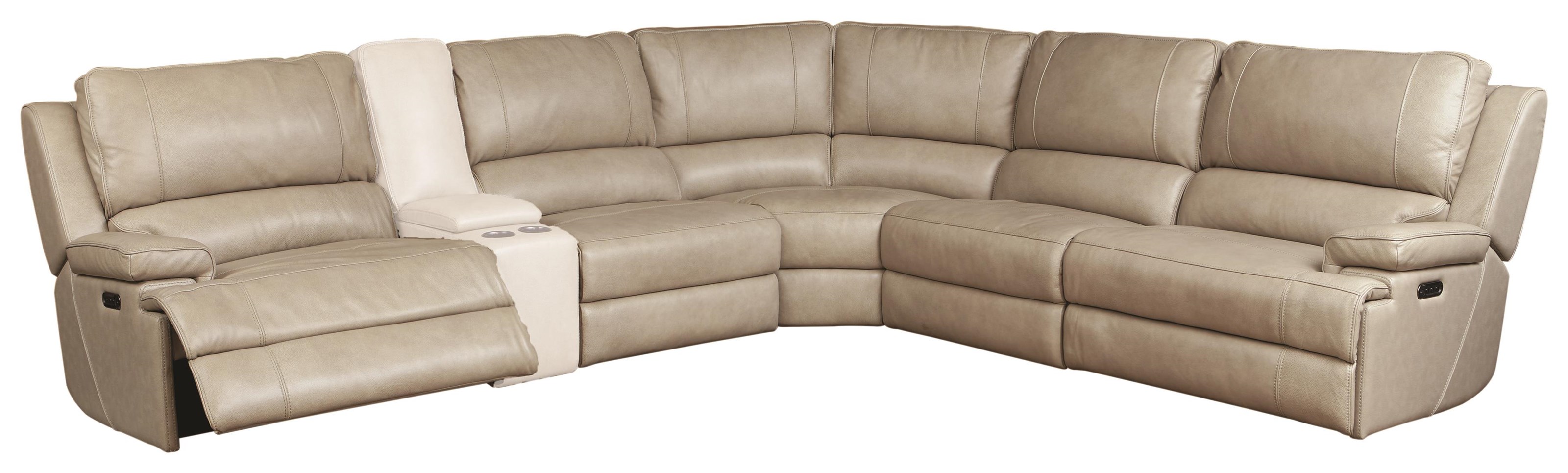 Bassett Club Level - Parsons Power Reclining Sectional