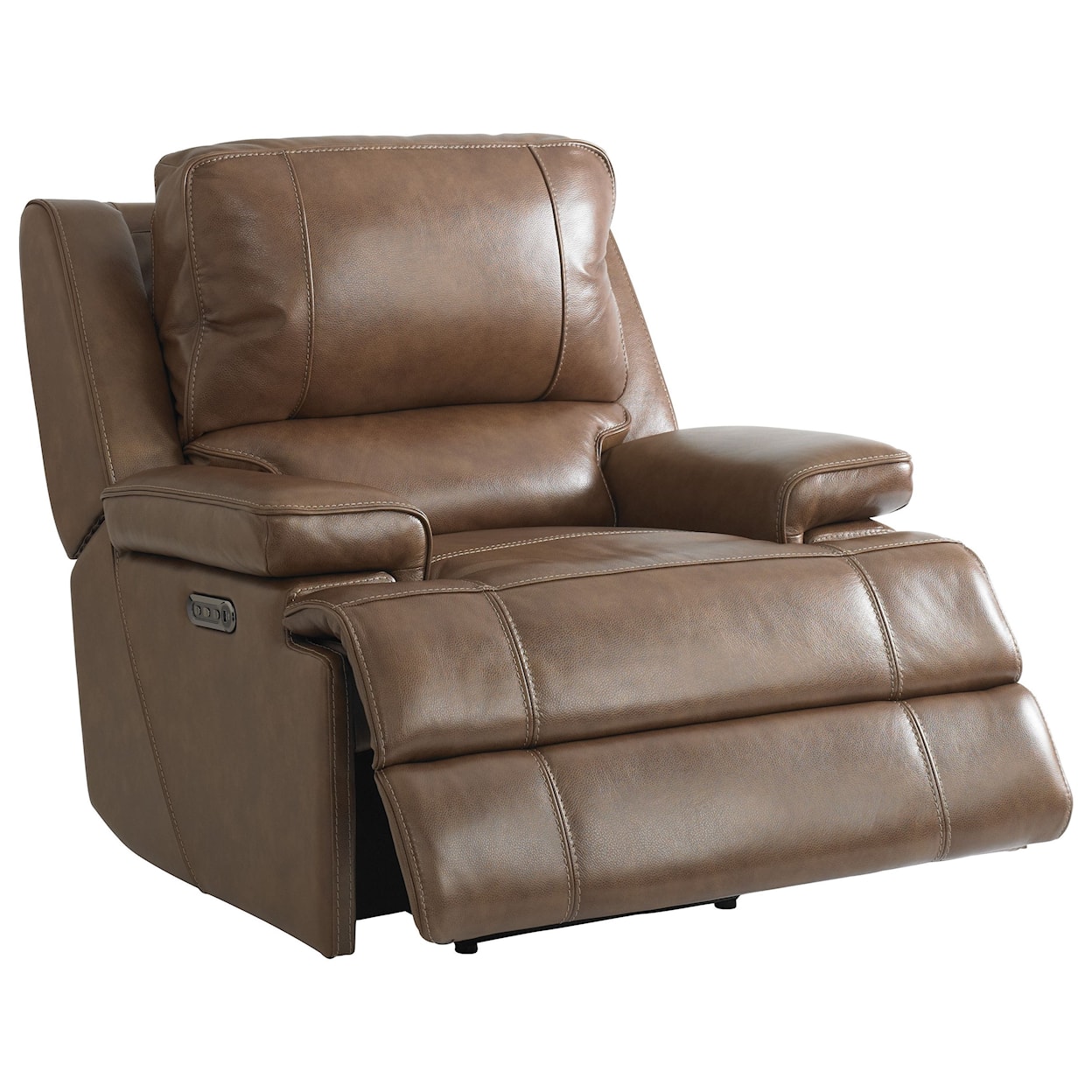 Bassett Club Level - Parsons Power Wallsaver Recliner