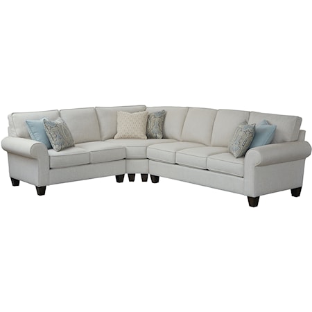 5-Seat Sectional Sofa w/ RAF Sofa