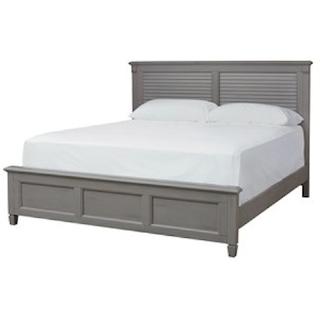 Queen Louvered Bed 