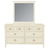 Bassett Shoreline Dresser and Mirror Set