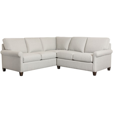 Casual Left-Facing 2-Piece Sectional