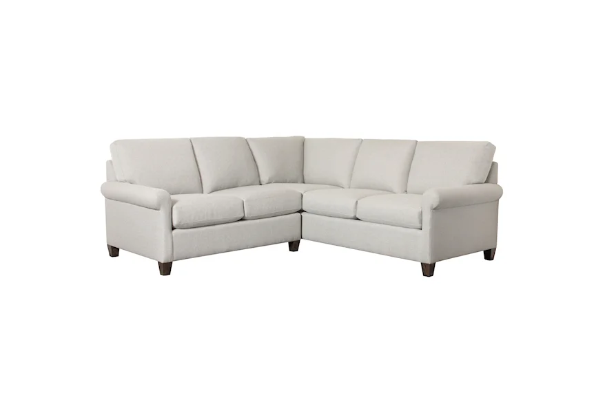 Spencer Right-Facing 2-Piece Sectional by Bassett at Bassett of Cool Springs