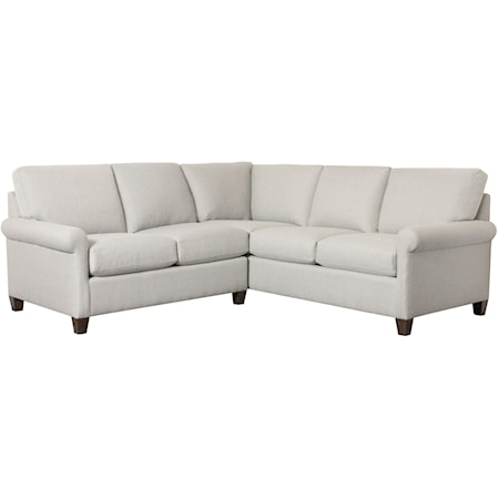 Casual Right-Facing 2-Piece Sectional
