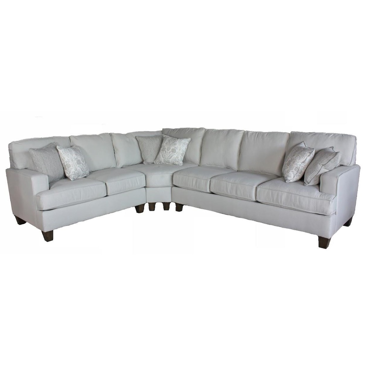 Bassett Style Solutions Tanner 3 PC Sectional