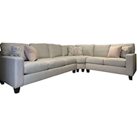 Tate 3pc Sectional With Seating Corner