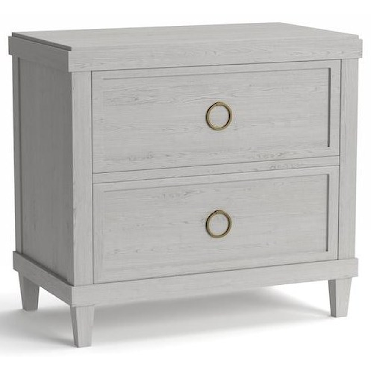 Bassett Ventura Ventura Nightstand in Shell White