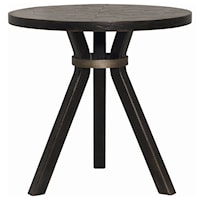 Transitional Round Drink Table