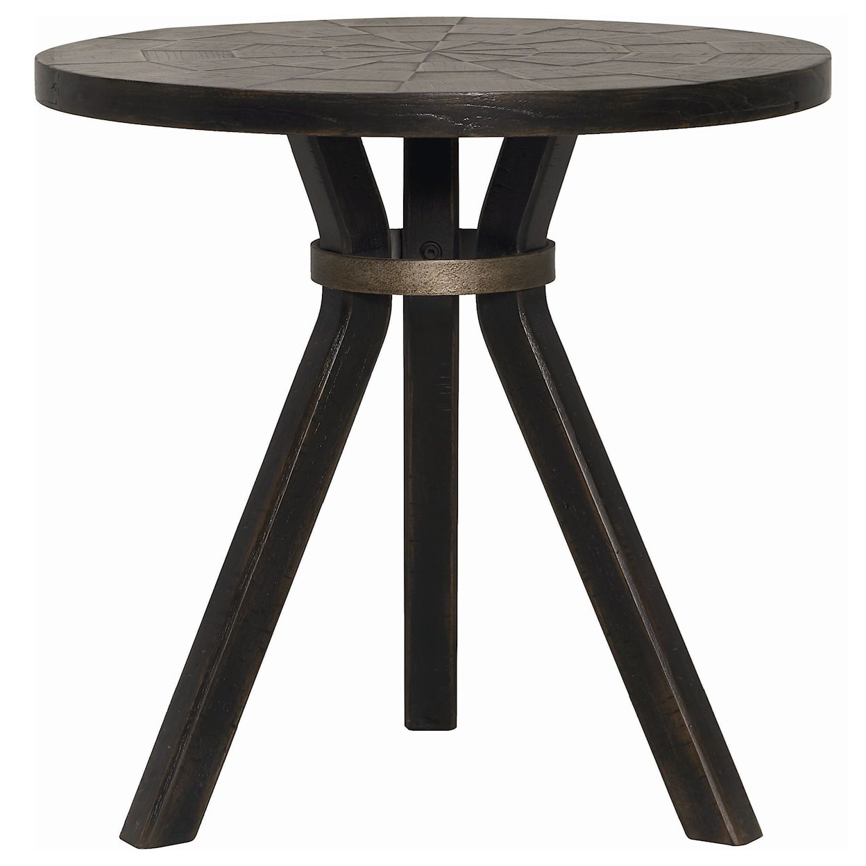 Bassett Woodridge Round Drink Table