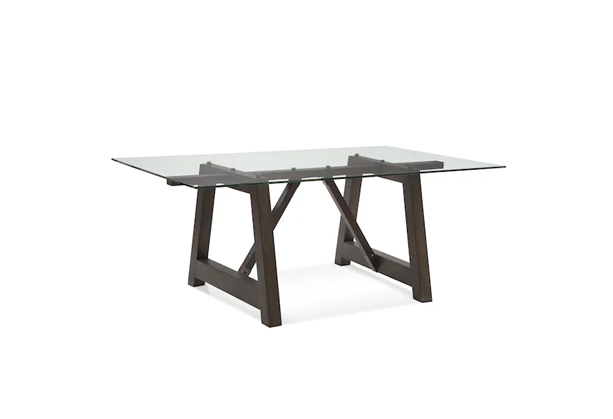 Belgian Luxe Ellsworth Dining Table by Bassett Mirror at Alison Craig Home Furnishings