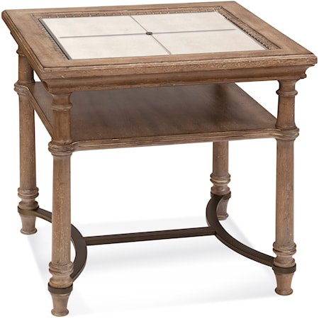 Galliano Rectangle End Table