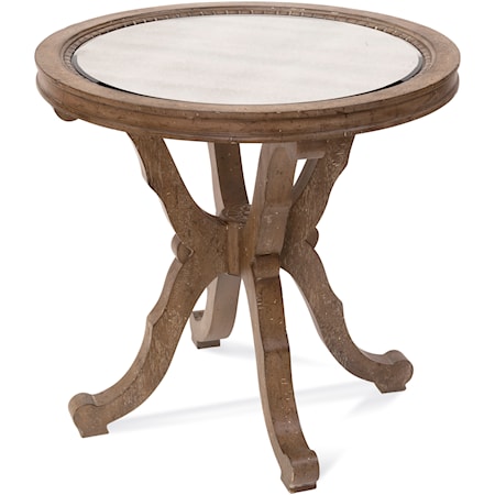 Galliano Round End Table