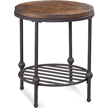 Emery Round End Table