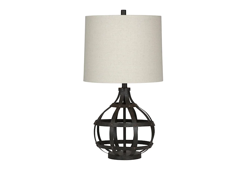 Belgian Luxe Harrison Table Lamp by Bassett Mirror at Alison Craig Home Furnishings