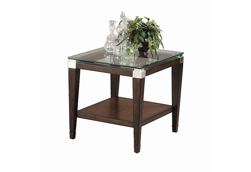 Dunhill Rectangle End Table by Bassett Mirror at Darvin Furniture
