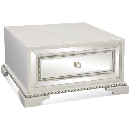 Armando Square Cocktail Table w/Casters