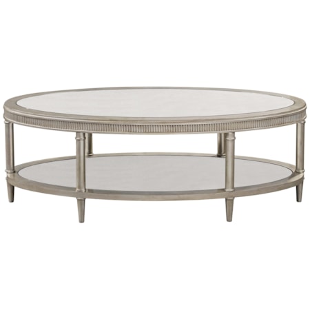 Vanesta Oval Cocktail Table