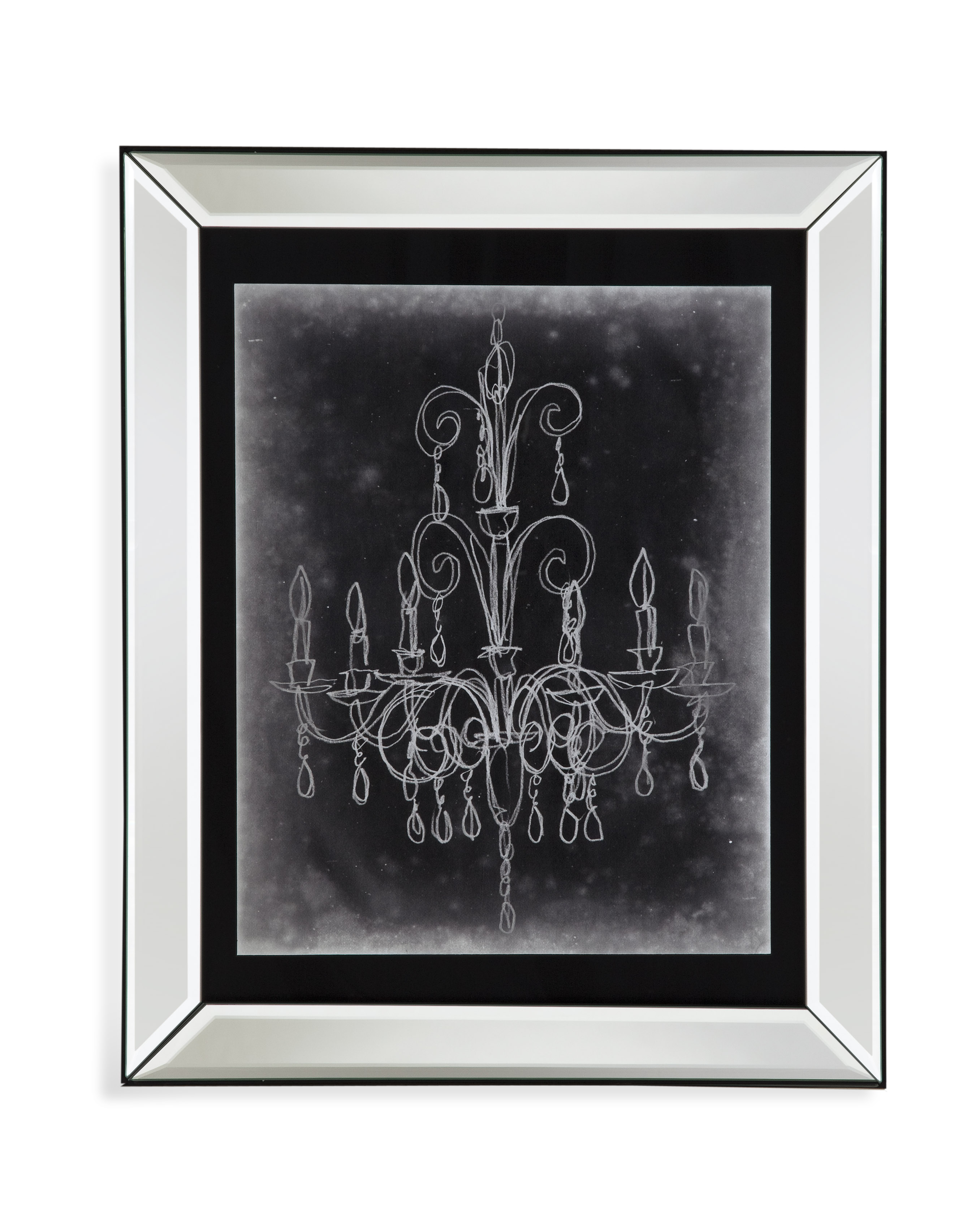 Chalkboard Chandelier Sketch II