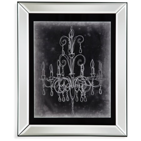 Chalkboard Chandelier Sketch II