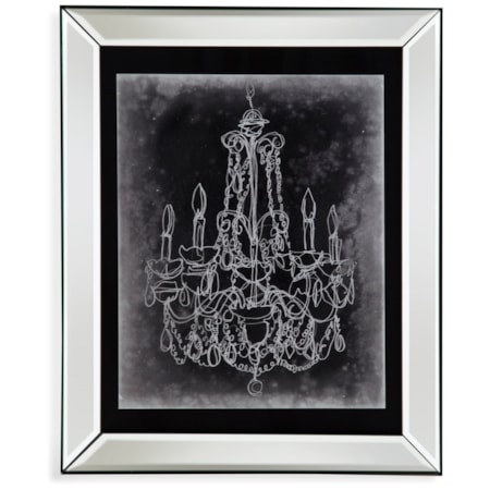 Chalkboard Chandelier Sketch III