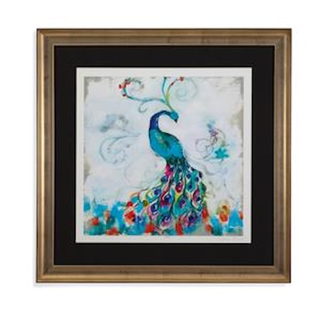 Confetti Peacock I