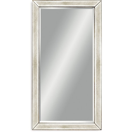 Beaded Leaner Mirror
