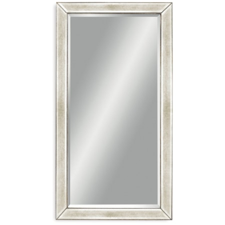 Beaded Leaner Mirror