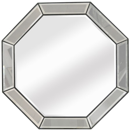 Beaded Octagon Wall Mirror