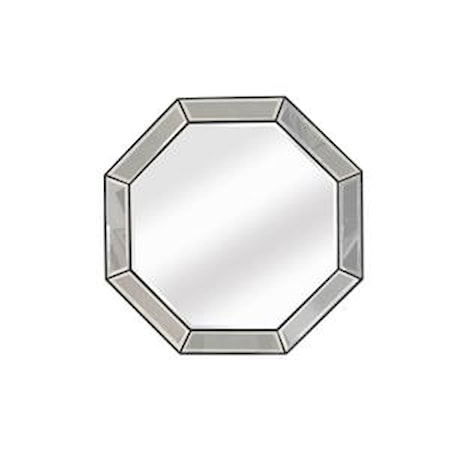 Beaded Octagon Wall Mirror