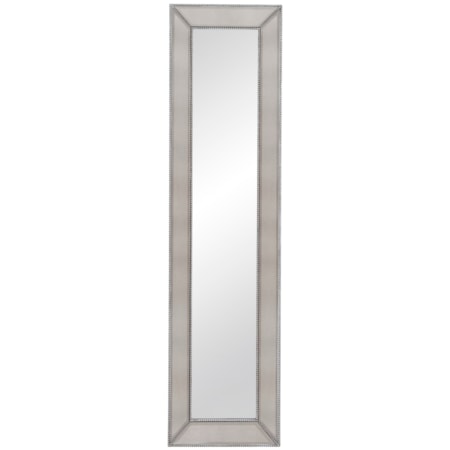 Beaded Leaner Mirror